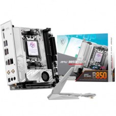 Placa-mãe MSI B850I EDGE TI WIFI: AMD B850, AM5, DDR5, Wi-Fi 7