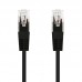 Cabo Rede Nanocable Cat.6 RJ45 - 2m, Preto