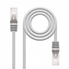 Cabo de Rede Nanocable Cat6e: 5m, F/UTP (FTP), Cinza