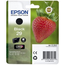 Tinteiro EPSON 29 Preto + Alarme RF - Expression Home XP-255/257/352/355/452/455