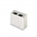 Roseta RJ45 Nanocable Cat.6 UTP, 2 Tomas, Superfície, Branco