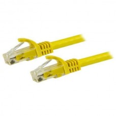 StarTech.com 1m CAT6 Ethernet Cable, 10 Gigabit Snagless RJ45 650MHz 100W PoE Patch Cord, CAT 6 10GbE UTP Network Cable w/Strain Relief, Yellow, Fluke Tested/Wiring is UL Certified/TIA - Category 6 - 24AWG (N6PATC1MYL) - Cabo patch - RJ-45 (M) para R StarTech.com 1m CAT6 Ethernet Cable, 10 Gigabit Snagless RJ45 650MHz 100W PoE Patch Cord, CAT 6 10GbE UTP Network Cable w/Strain Relief, Yellow, Fluke Tested/Wiring is UL Certified/TIA - Category 6 - 24AWG (N6PATC1MYL) - Cabo patch - RJ-45 (M) para R