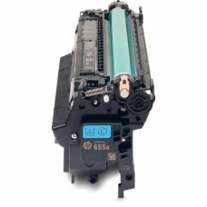 HP 655A - Azul cyan - original - LaserJet - cartucho de toner (CF451A) - para Color LaserJet Managed Flow MFP M681, LaserJet Enterprise Flow MFP M681, MFP M682