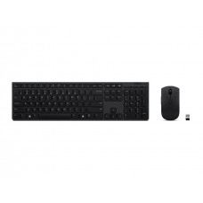 Lenovo - Lenovo Professional Wireless Rechargeable Combo Keyboard and Mouse - Portuguese