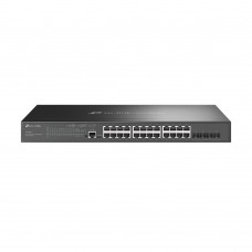 TP-LINK - JetStream 28-Port Gigabit L2+ Managed Switch with 24-Port PoE+ TP-LINK - JetStream 28-Port Gigabit L2+ Managed Switch with 24-Port PoE+