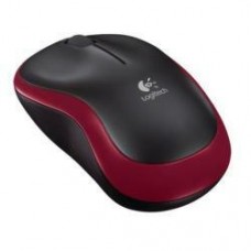 Logitech Raton M185 Inalambrico Rojo 910-002237