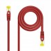 Cabo Nanocable RJ45 Cat.6A SFTP Vermelho 0,5m (10.20.1900-R)