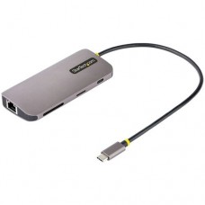 StarTech.com USB C Multiport Adapter, 4K 60Hz HDMI Video, 3 Pt 5Gbps USB-A Hub, 100W Power Delivery Pass-Through, GbE, SD/MicroSD, USB Type-C Mini Travel Dock, 12 StarTech.com USB C Multiport Adapter, 4K 60Hz HDMI Video, 3 Pt 5Gbps USB-A Hub, 100W Power Delivery Pass-Through, GbE, SD/MicroSD, USB Type-C Mini Travel Dock, 12