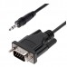 Cabo Serial StarTech DB9 para Jack 3,5mm, 1m