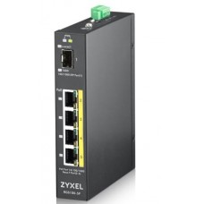 Switch Zyxel RGS100-5P Gigabit Ethernet L2 não gerido com PoE