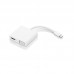Hub USB-C Lenovo GX90T33021 3 em 1 com VGA, HDMI e USB 3.0