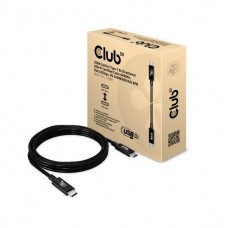 Cabo CLUB3D CAC-1575 USB4: 2m, 20Gbps, 4K@60Hz, 240W