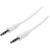Cabo de Áudio Estéreo StarTech.com MU2MMMSWH (2m, Mini Jack 3,5mm, Branco) sem_imagem