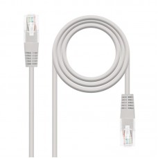 Cabo de rede Nanocable Cat.5e UTP AWG24, 30m, RJ45, cinzento