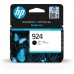 Cartucho de Tinta HP 924 Preto - Original, 500 páginas, 4K0U6NE