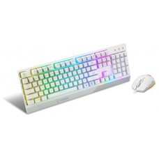 Teclado + Raton Msi Vigor Gk30 Combo White Es