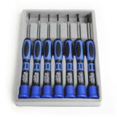 Juego Kit de Destornilladores Rack Precision 7 Piezas Torx Philips