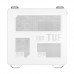 Caixa Asus TUF Gaming GT502 Horizon TG ARGB White: Midi Tower, ARGB, Branca, com 3 ventoinhas laterais