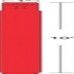 Etiqueta Térmica Zebra Z-Band Fun, 25,4 x 254mm, Vermelho Etiqueta Térmica Zebra Z-Band Fun, 25,4 x 254mm, Vermelho
