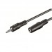 Ewent Cabo Audio Extensao 3,5mm M/F 3mt