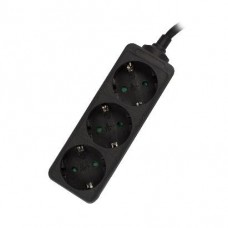 Ewent Regleta 3 Tomas Negro Ew3959