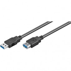 Ewent Cabo Extensão Usb 2.0 M/F Preto 3mt