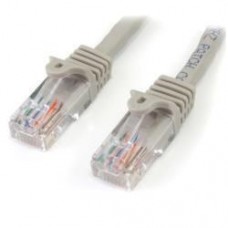 Cabo de Rede StarTech 45PAT2MGR Cat5e RJ45 - 2m, Cinza