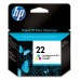 Tinteiro HP 22 Tricolor, C9352AE, 5ml, para Impressão de Texto e Gráficos
