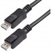 StarTech.com 3m Certified DisplayPort 1.2 Cable M/M with Latches DP 4k - Cabo DisplayPort - DisplayPort (M) para DisplayPort (M) - 3 m - travada, moldado - preto StarTech.com 3m Certified DisplayPort 1.2 Cable M/M with Latches DP 4k - Cabo DisplayPort - DisplayPort (M) para DisplayPort (M) - 3 m - travada, moldado - preto