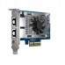 QNAP QXG-10G2T-X710 - adaptador de rede - PCIe 3.0 x4 - 10Gb Ethernet x 2 - QXG-10G2T-X710