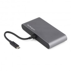 Docking Station Startech Thunderbolt 3 TB3DKM2DPL, Alumínio, Preto