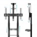 Suporte de Chão Tooq Ares com Rodas e Ajuste de Altura para Ecrãs 60”-100” Suporte de Chão Tooq Ares com Rodas e Ajuste de Altura para Ecrãs 60”-100”