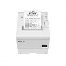 Epson TM-T88VII (111) - Impressora de recibos de alta velocidade, USB, Ethernet, Serial, PS, White
