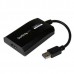 StarTech.com USB 3.0 to HDMI External Video Card Adapter - DisplayLink Certified - 1920x1200 - MultiMonitor Graphics Adapter - Supports Mac & Windows (USB32HDPRO) - Cabo adaptador - USB Tipo A macho para HDMI fêmea - 16 cm - preto - suporte 1920 x 12