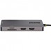 Dock Startech Usb-C Multiport 2x Hdmi 4k 100w Pd Tb3, Gige, 30cm