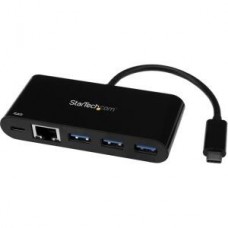 Hub USB 3.0 Startech com Ethernet Gigabit e Power Delivery