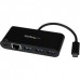 Hub USB 3.0 Startech com Ethernet Gigabit e Power Delivery