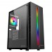 UNYKAch - Caixa  ARMOR Lumina 205B - ATX GAMING BLACK